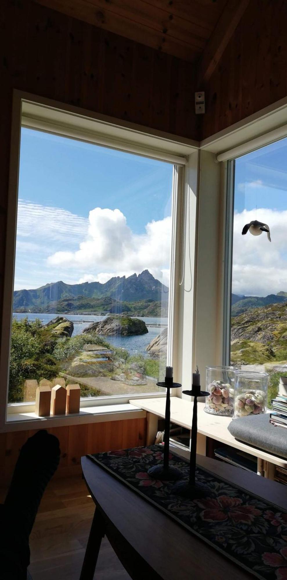 Unique Private Cabin In Lofoten 莱克内斯 外观 照片