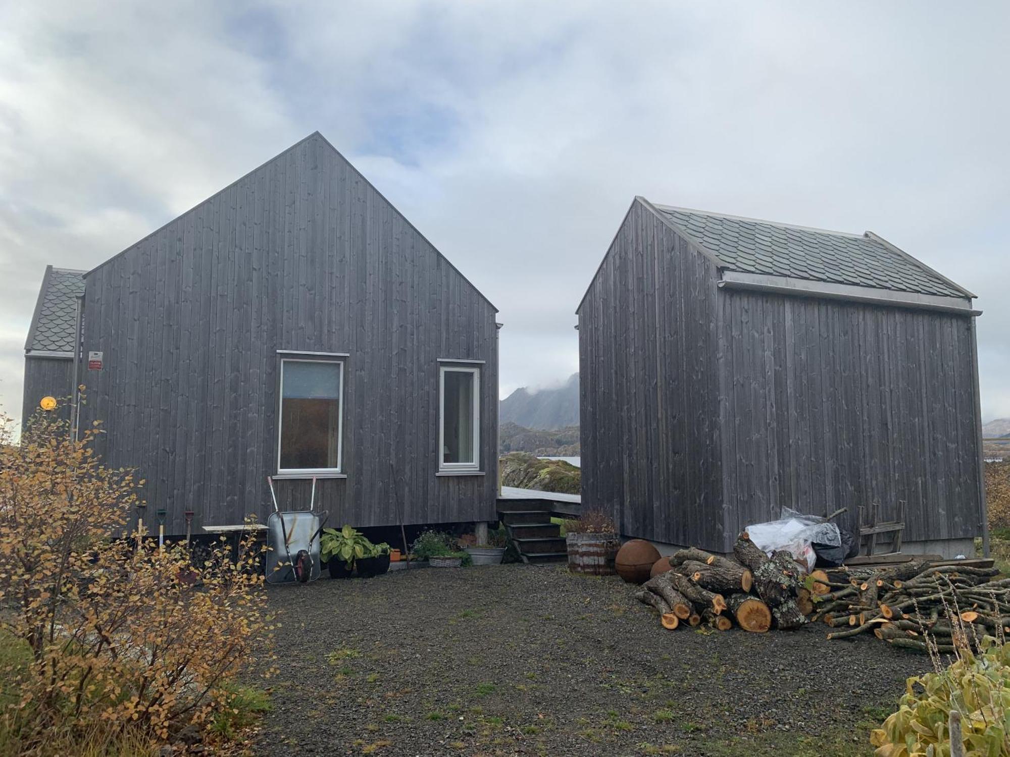 Unique Private Cabin In Lofoten 莱克内斯 外观 照片